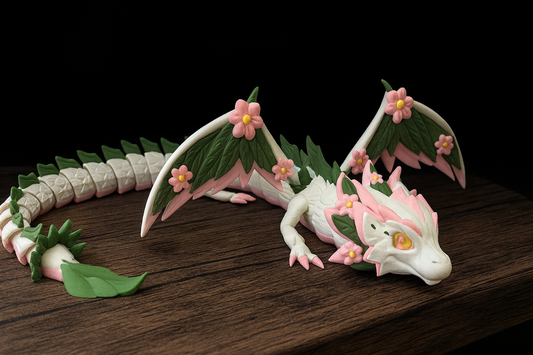 Winged flower dragon