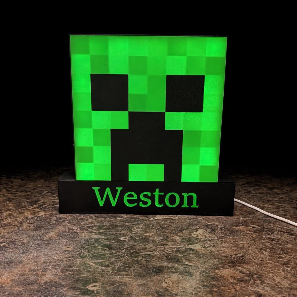 Customized Creeper light box