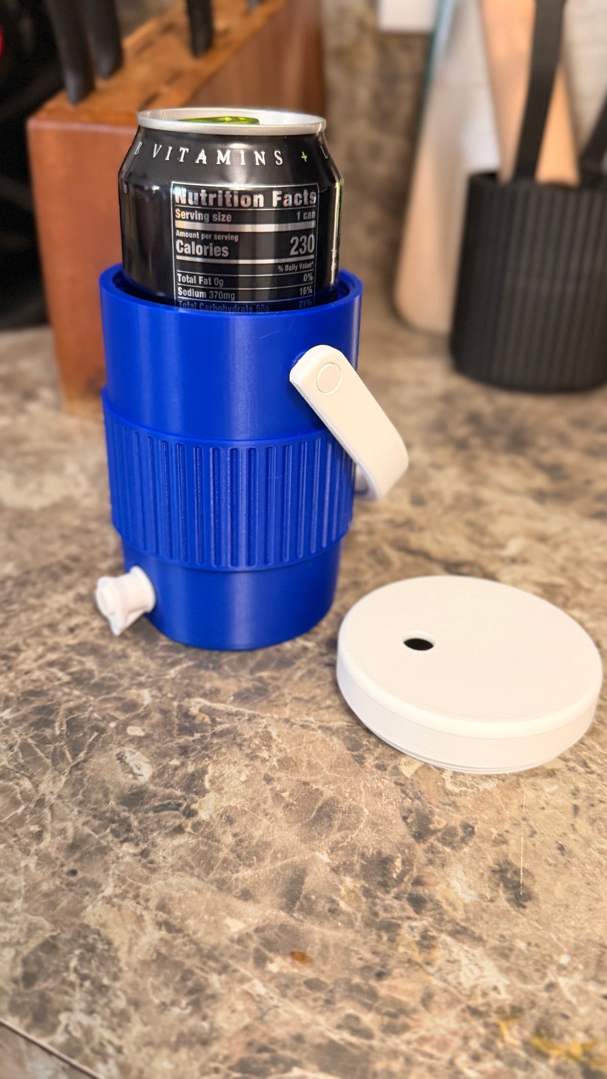 Mini cooler can holder
